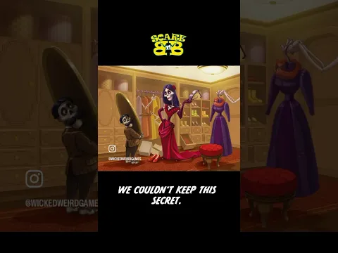 ScareBnB Behind the Card Art (Closet)