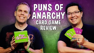 Review of Puns of Anarchy - Hilarious Party Card Game