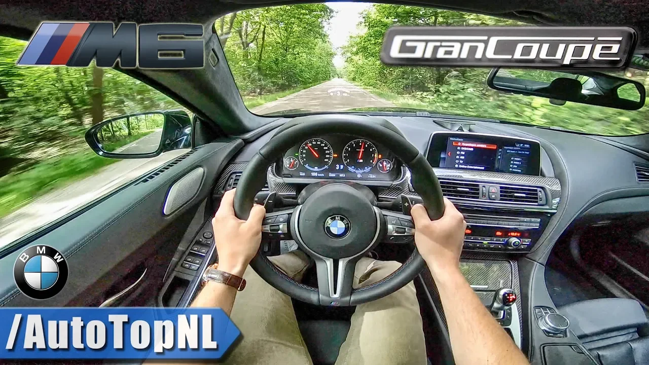 2018 BMW M6 GRAN COUPE Competition 600HP 4.4 V8 BiTurbo | POV Test Drive by AutoTopNL