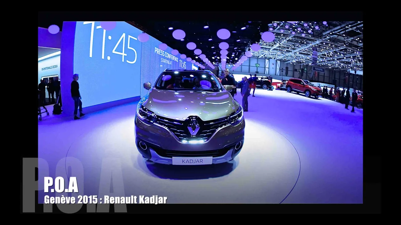 Renault Kadjar - Salon de Genève 2015
