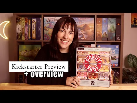 Donut Shop | Kickstarter Preview & Overview