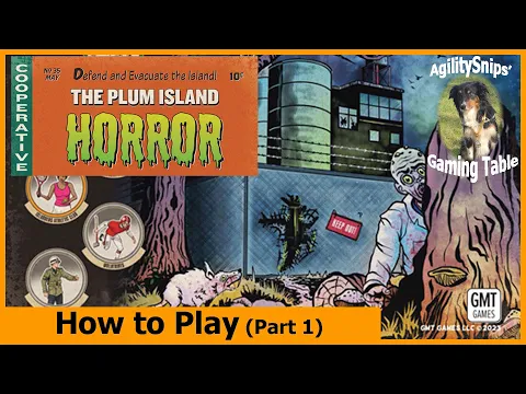 Plum Island Horror - GMT Games - How to Play (Part 1)