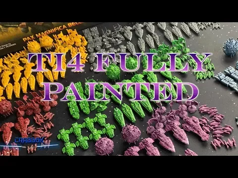 Twilight Imperium 4th Edition - Fully Painted