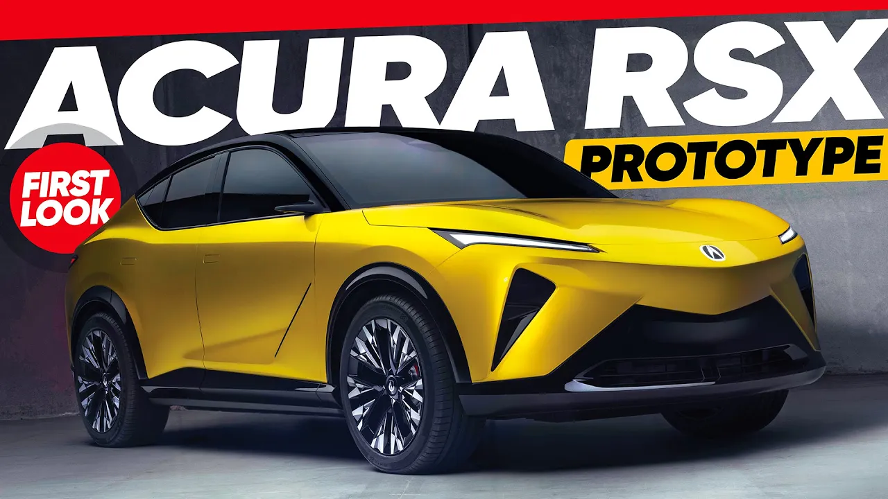 Acura RSX Prototype First Look: An All-New Electric SUV That Wears a Familiar Name