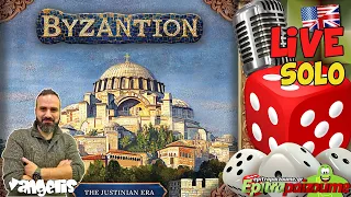 Byzantion The Justinian Era - Live SOLO Playthrough (EN) by Epitrapaizoume