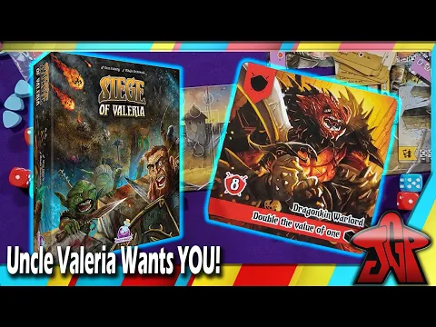 Siege of Valeria unboxing