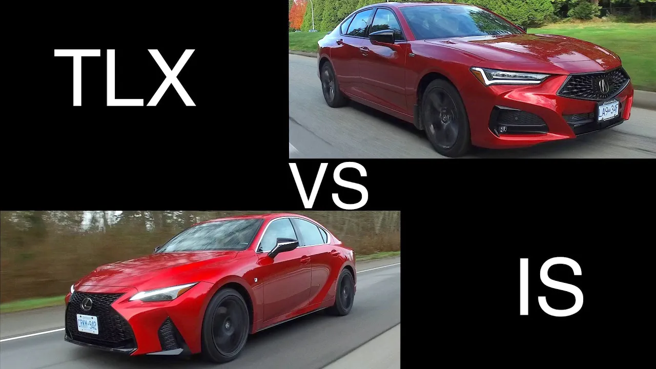 Acura TLX  VS Lexus IS comparison // Which one would you choose??