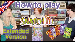 How to play SNATCH IT! (English) - Extended Version #howtoplayheidelbaer