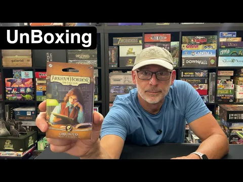 TDG: Arkham Horror: The Card Game - Carolyn Fern Investigator Pack unboxing with Ray