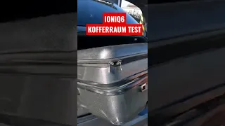 HYUNDAI IONIQ6 KOFFERRAUM! Passt unser Kofferset da REIN? #elektroauto #shortvideo #ioniq6 #reisen