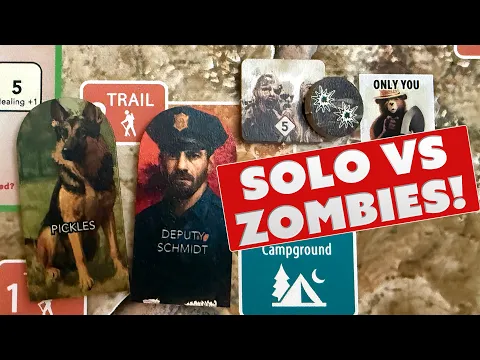 Dawn of the Zeds Gameplay Overview | Solo Zombie Wargame | Designer Edition