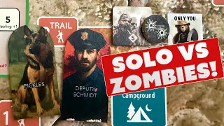 Dawn of the Zeds Gameplay Overview | Solo Zombie Wargame | Designer Edition