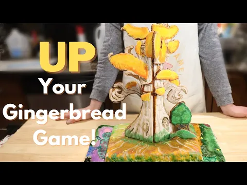 Wonderbook Gingerbread Cake | Board Game Bakes