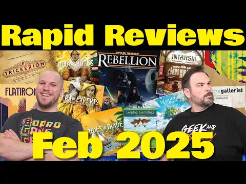 91 Game Reviews | 28 New Games| Rapid Reviews Feb 2025