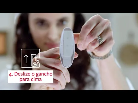 Gancho Adesivo Grande 2,3kg Command 3M Branco 1 unidade