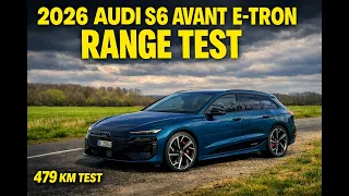 Audi S6 e-tron Avant | 500 KM Real-World Range Test
