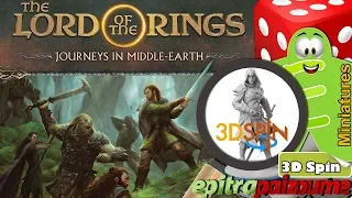 The Lord of the Rings Journeys in Middle-earth - 3D Spinning Miniatures by Epitrapaizoume
