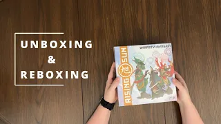 Rising Sun: Dynasty Invasion Expansion - Board Game Unboxing & Reboxing - See What's In The Box