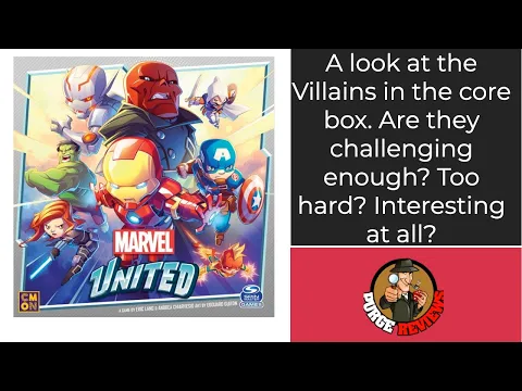 The Purge: # 2651 Marvel United: We take a closer look at those pesky and dangerous Villains in the Core Box