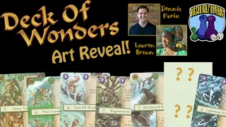 Deck of Wonders ART REVEAL | Better Half Reviews | with Dennis Furia & Lauren Brown