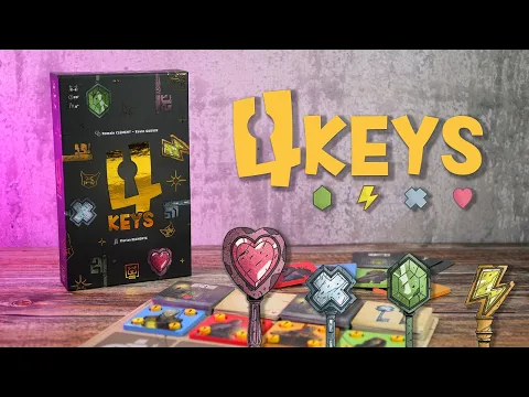 4 KEYS : Le petit jeu qui cache un énorme trésor ! ️