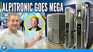 Alpitronic Shows Off Its Megawatt HYC1000 EV Charger At EVCS 2026