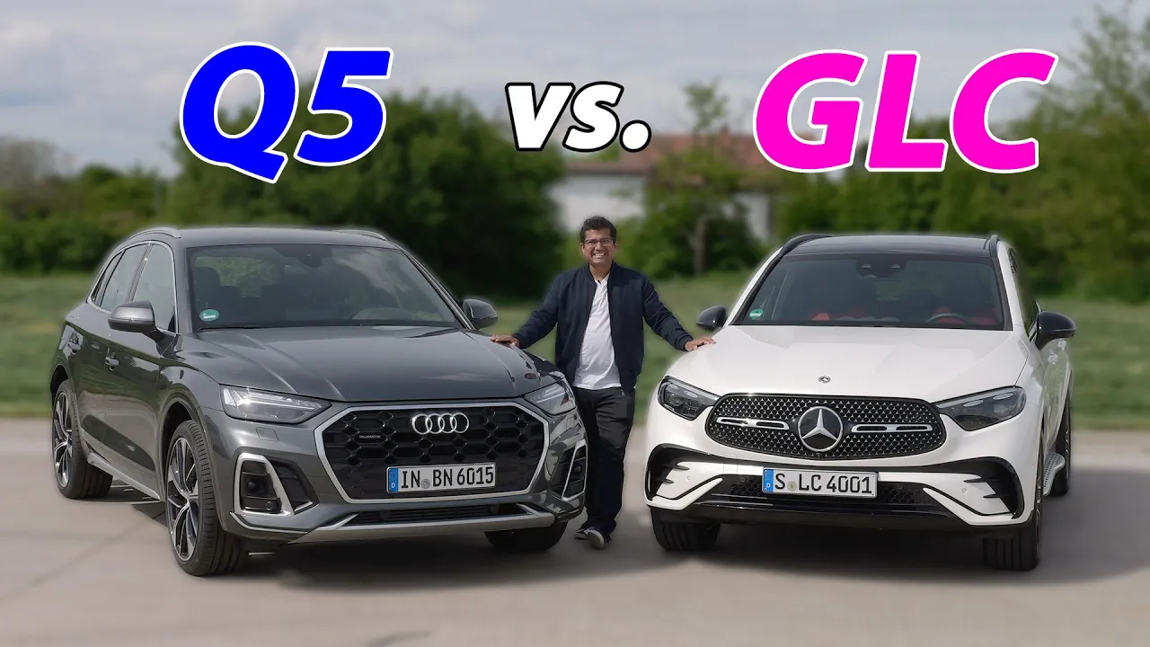 Mercedes GLC vs Audi Q5 SUV comparison REVIEW