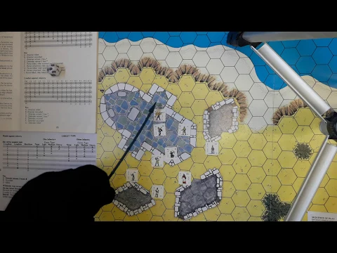 Viking Raiders by Standard Games, The Abbey map. Cry Havoc series. 1.