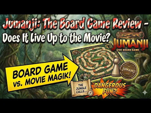 Jumanji The Board Game - Lets Review!