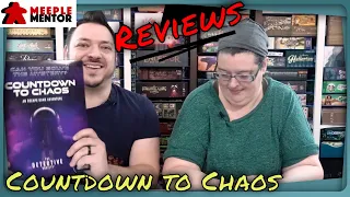 Meeple Mentor Reviews Countdown to Chaos (Murder on the Moon intro)