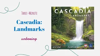 Cascadia: Landmarks - 3-Minute Unboxing