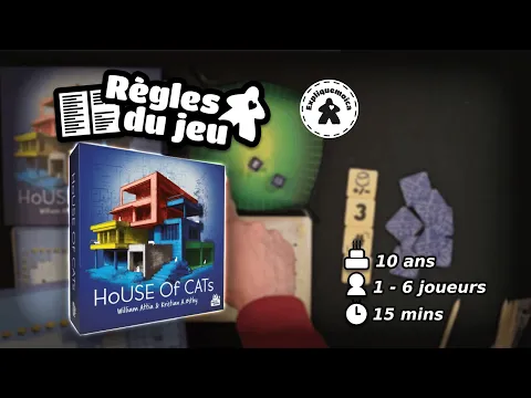 House of cats règle du jeu par #expliquemoica #iello