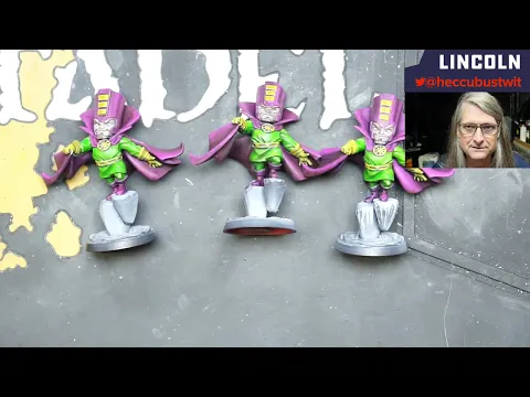 GameNight! PaintNight!! | Lincoln is painting Marvel United: Multiverse Immortus @10:30am PDT