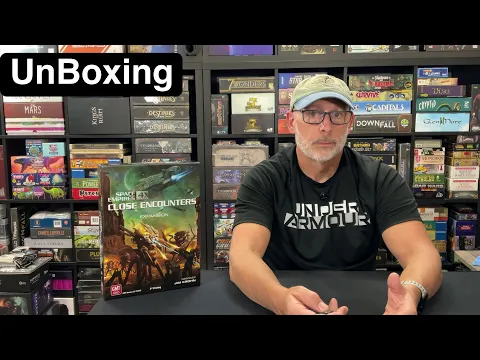 TDG: Space Empires: Close Encounters unboxing with Ray