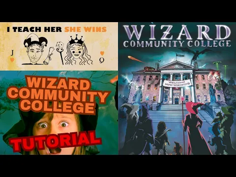 Wizard College Chaos! Comedy + Tutorial in 5 Minutes | I Teach Her She Wins