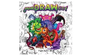 Unboxing a fun party game Monsdrawsity and a game Train shout out!