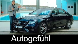 Mercedes-AMG E63S V8 612 hp FULL REVIEW test driven E-Class E63 AMG E-Klasse 2017/2018