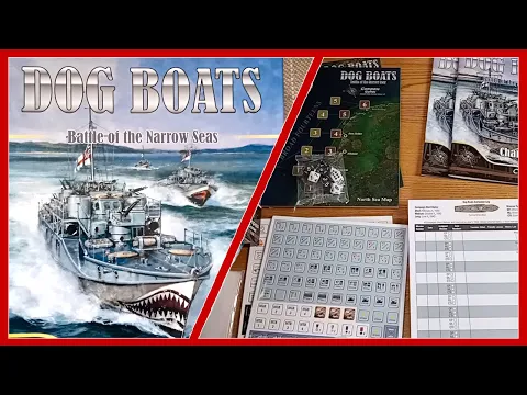 Dog Boats - Compass Games - Unboxing and impressions