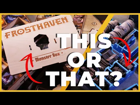 Reviewing Frosthaven's Official Storage Options | LaserOX Vs Folded Space