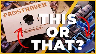 Reviewing Frosthaven's Official Storage Options | LaserOX Vs Folded Space