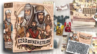 Ezra and Nehemiah - Unboxing [Garphill Games]