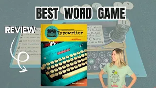 Typewriter | Best Word Board Game | Review & How to Play