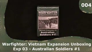 WF: Vietnam Exp 03 - Australian Soldiers #1 | 04 | Warfighter Vietnam Expansions Unboxings