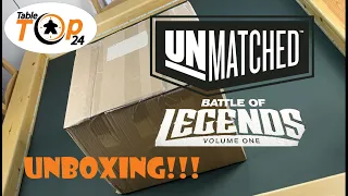 Unmatched Legends Volume 1 Unboxing - Tabletop24