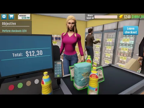 Видео Supermarket Manager Simulator