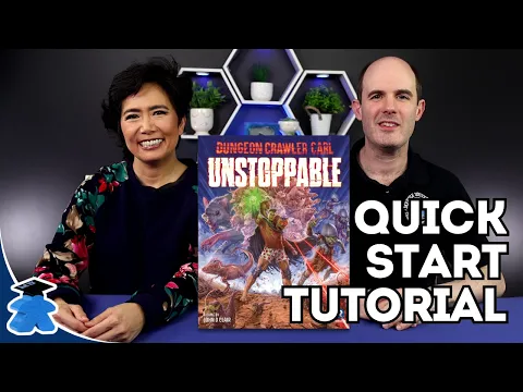 Dungeon Crawler Carl Unstoppable - How to Play in 15 Minutes. A Board Game Quick Start Tutorial