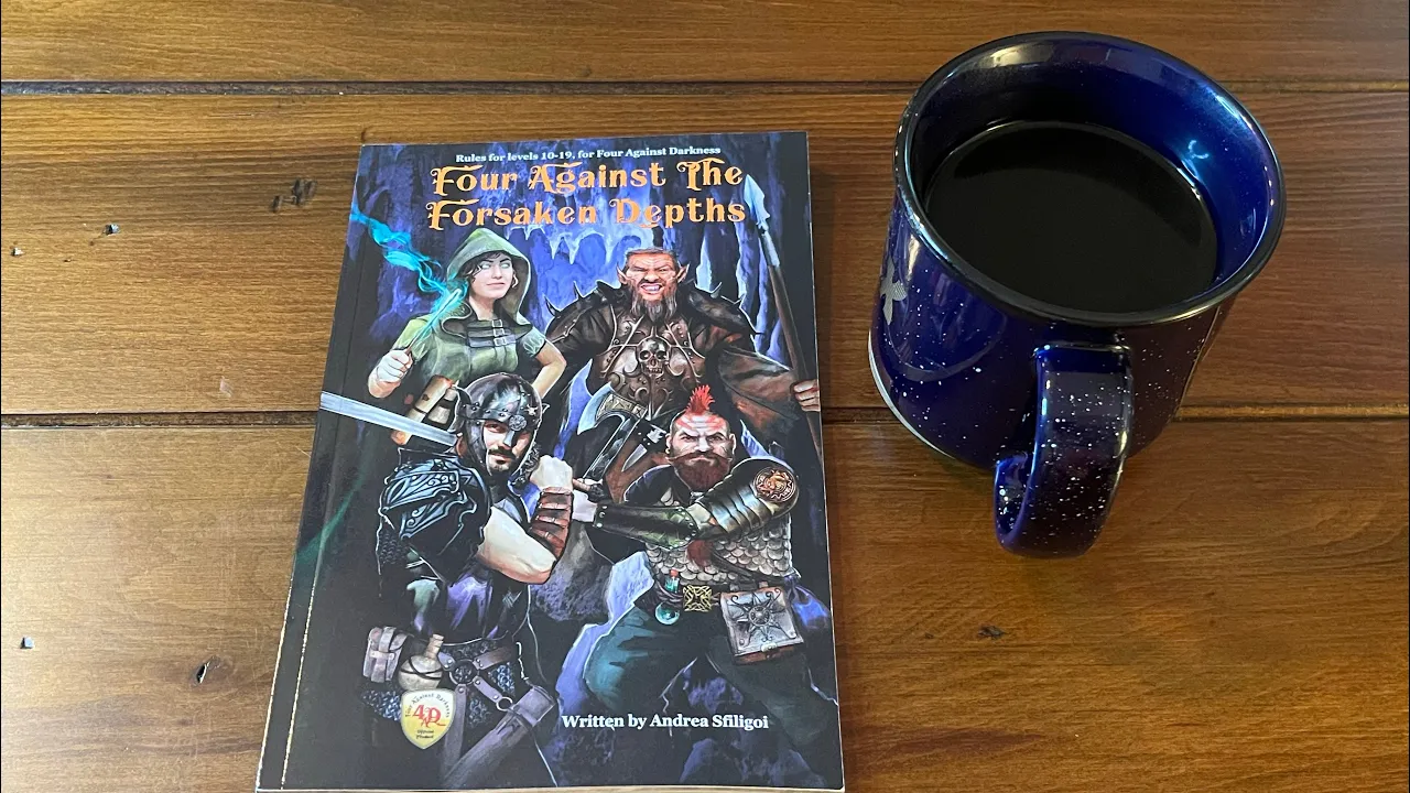 Coffee with Kilroy - Four Against the Forsaken Depths: Rules for Levels 10-19 (SFFS)