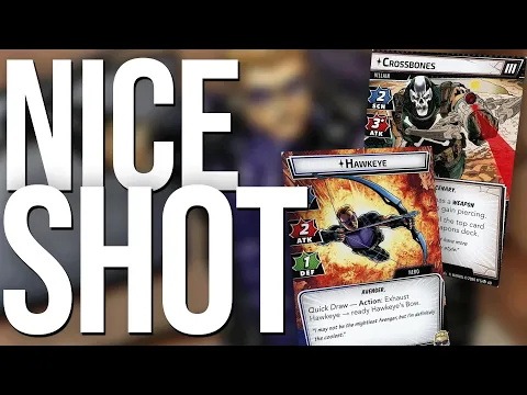 Marvel Champions Hawkeye vs Expert Crossbones Live Replay