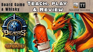 Bearface & Beasts and Diplomacy - Learn to Play, Playthrough & Whisky Pairing