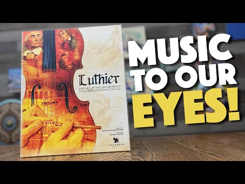 LUTHIER Looks Amazing! - Beautiful Music on Our Table